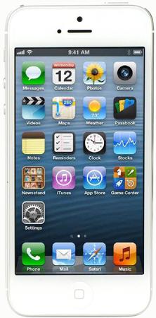 Смартфон Apple iPhone 5 32Gb White & Silver - Вилючинск