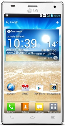 Смартфон LG Optimus 4X HD P880 White - Вилючинск