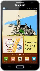 Смартфон Samsung Galaxy Note GT-N7000 Blue - Вилючинск